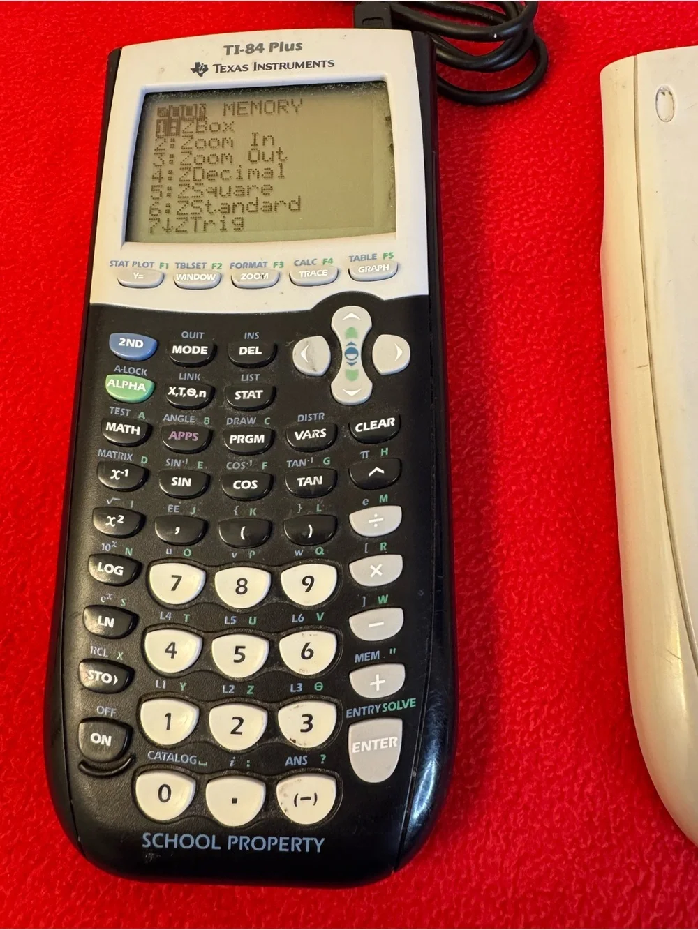 Texas Instruments graphing calculator